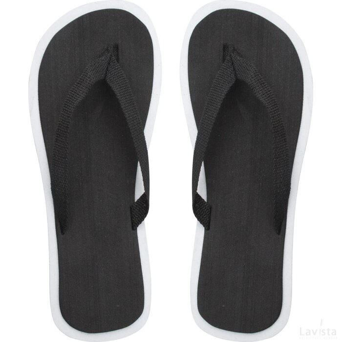 Cayman Strand Slippers Zwart