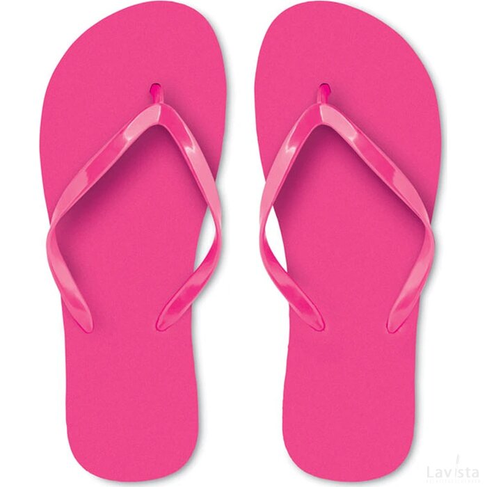 Pe slippers, maat l Honolulu fuchsia