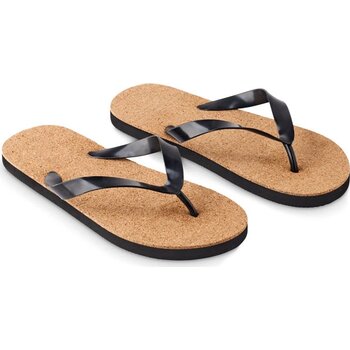 Slippers van kurk l Bombai l zwart Slippers van kurk l Bombai l zwart