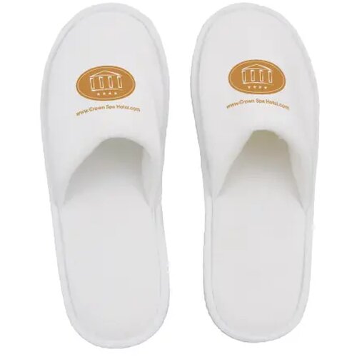 Comfortabele slippers met dichte teen