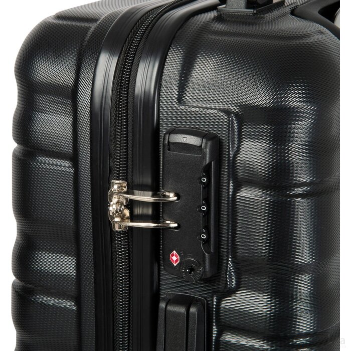 On board trolley-koffer zwart