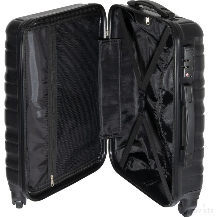 On board trolley-koffer zwart