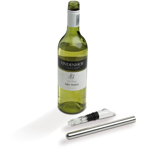 Wijnkoeler stick RVS zilver