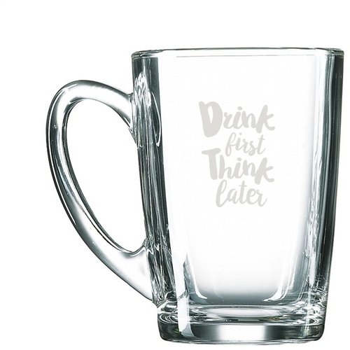 Morning Theeglas 320 Ml Transparant