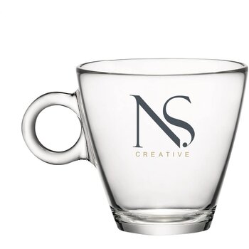 Lugano Espressoglas 100 Ml Transparant