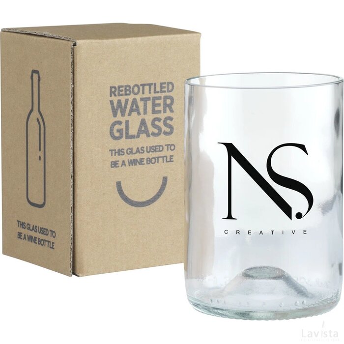 Rebottled® Tumbler Drinkglas Transparant
