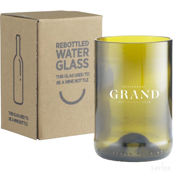 Rebottled® Tumbler Drinkglas Amber