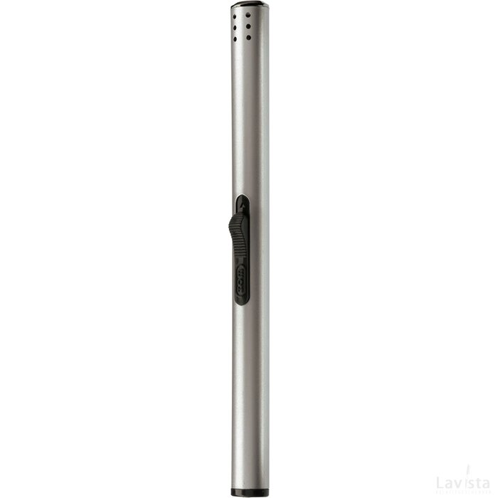 Navulbare aansteker kaars zilver