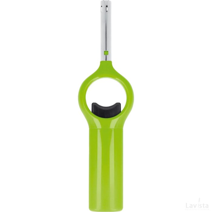 Zomerse barbecue aansteker licht groen