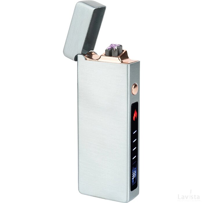 plasma aansteker Formula Double ARC aansteker zilver