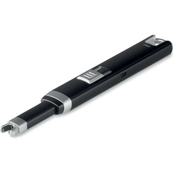 Big usb lighter Flasma plus zwart