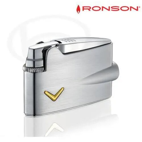 Ronson Mini Varaflame - Chrome Satin