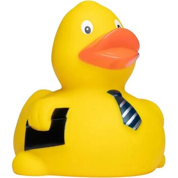 Badeend zakenman Badeend zakenman