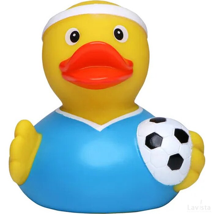 Voetballer badeend