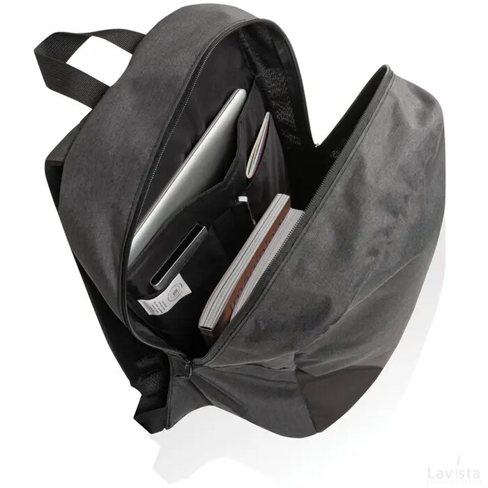 Kazu AWARE™ RPET basis 15.6" laptoprugzak zwart