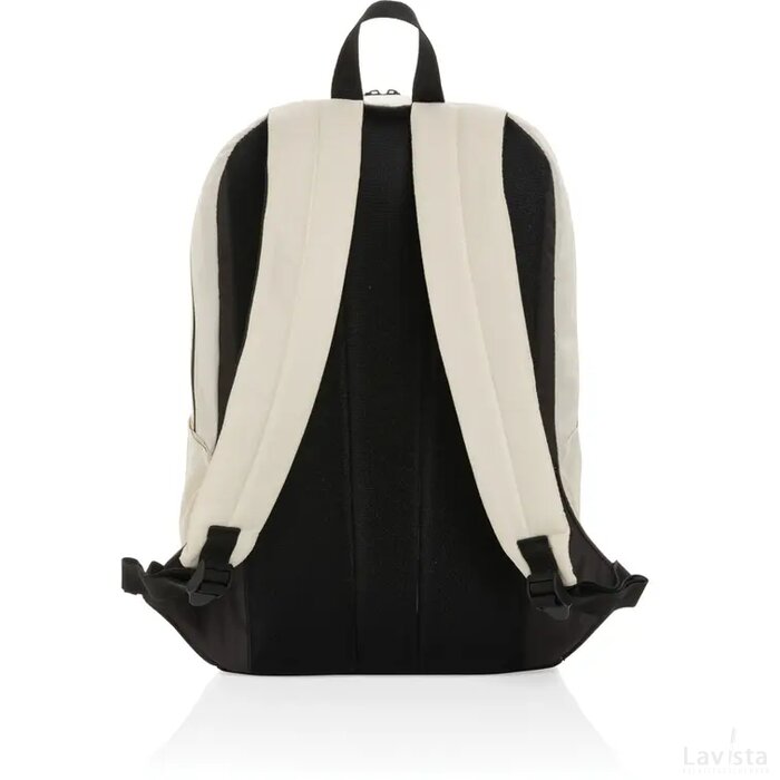 Kazu AWARE™ RPET basis 15.6" laptoprugzak gebroken wit