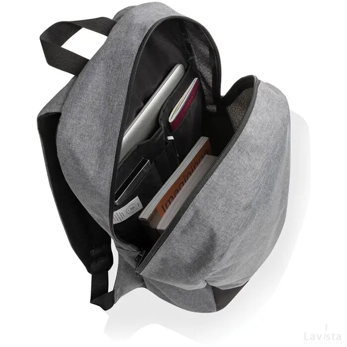 Kazu AWARE™ RPET basis 15.6" laptoprugzak grijs