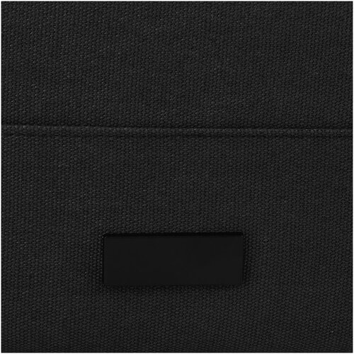 Joey 15 inch GRS gerecyclede canvas rolltop laptoprugzak 15 l Zwart