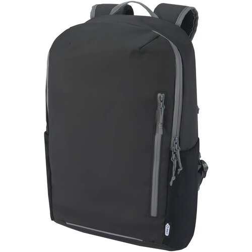 Aqua GRS gerecyclede waterbestendige 15" laptoprugzak 21 l Zwart