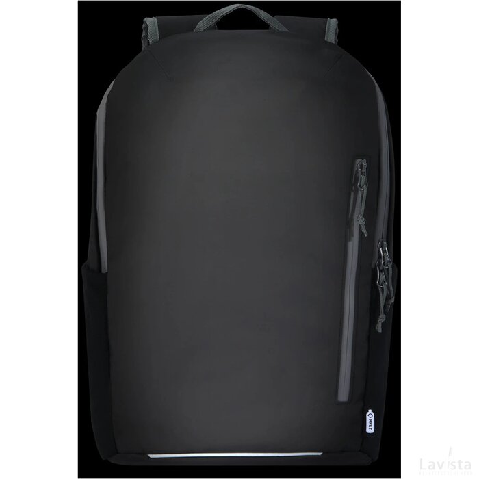 Aqua GRS gerecyclede waterbestendige 15" laptoprugzak 21 l Zwart