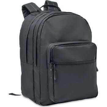 300d rpet laptop rugzak Valley backpack zwart 300d rpet laptop rugzak Valley backpack zwart
