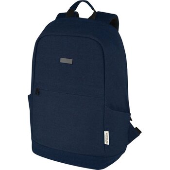 Joey 15,6 inch GRS gerecyclede canvas antidiefstal laptoprugzak 18 l Navy Joey 15,6 inch GRS gerecyclede canvas antidiefstal laptoprugzak 18 l Navy