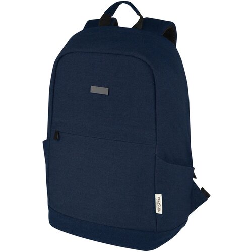 Joey 15,6 inch GRS gerecyclede canvas antidiefstal laptoprugzak 18 l Navy