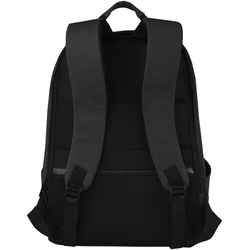 Joey 15,6 inch GRS gerecyclede canvas antidiefstal laptoprugzak 18 l Zwart