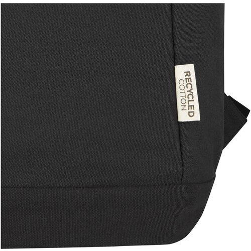 Joey 15,6 inch GRS gerecyclede canvas antidiefstal laptoprugzak 18 l Zwart