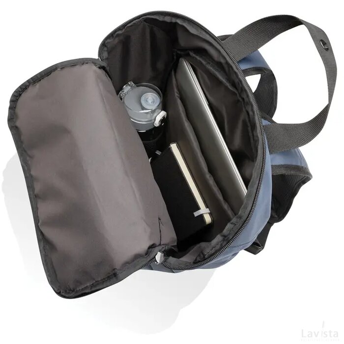 Sienna AWARE™ RPET everyday 14" laptop rugzak donkerblauw