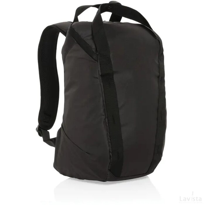Sienna AWARE™ RPET everyday 14" laptop rugzak zwart