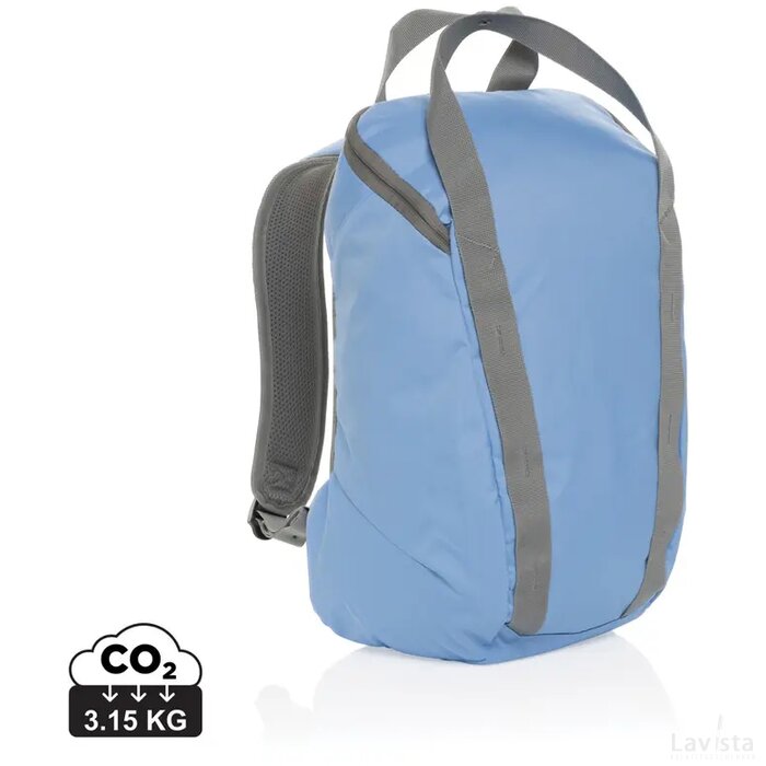 Sienna AWARE™ RPET everyday 14" laptop rugzak sky blue