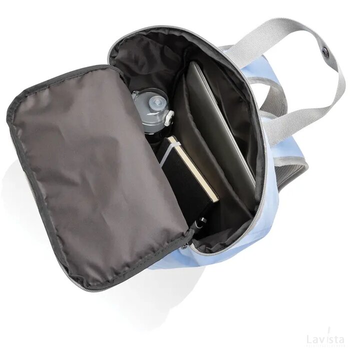 Sienna AWARE™ RPET everyday 14" laptop rugzak sky blue