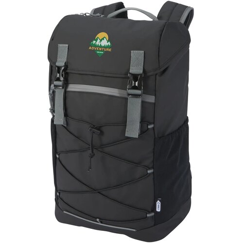 Aqua GRS gerecyclede waterbestendige 15,6" laptoprugzak 23 l Zwart