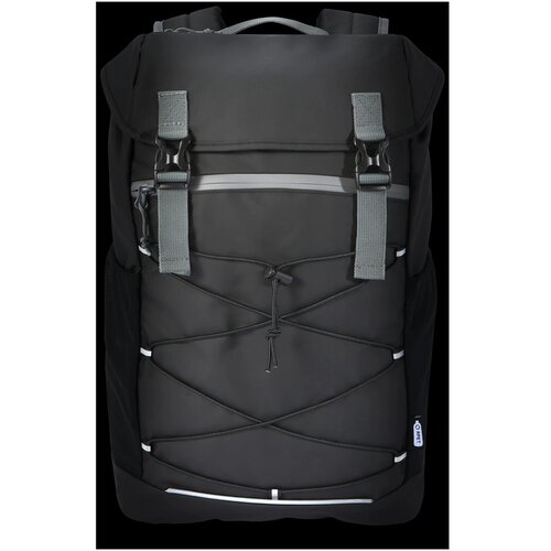 Aqua GRS gerecyclede waterbestendige 15,6" laptoprugzak 23 l Zwart