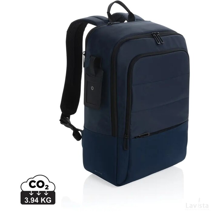 Armond AWARE™ RPET 15.6" laptoprugzak donkerblauw