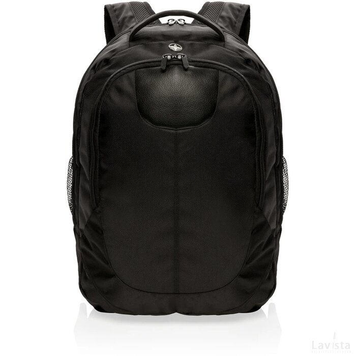 Outdoor laptop rugtas zwart