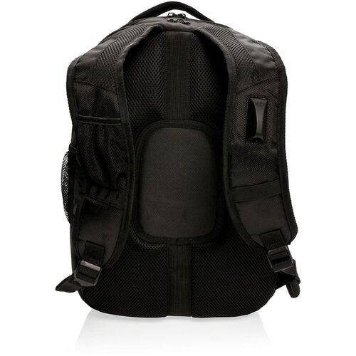 Outdoor laptop rugtas zwart