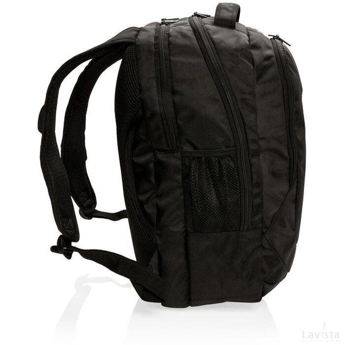 Outdoor laptop rugtas zwart