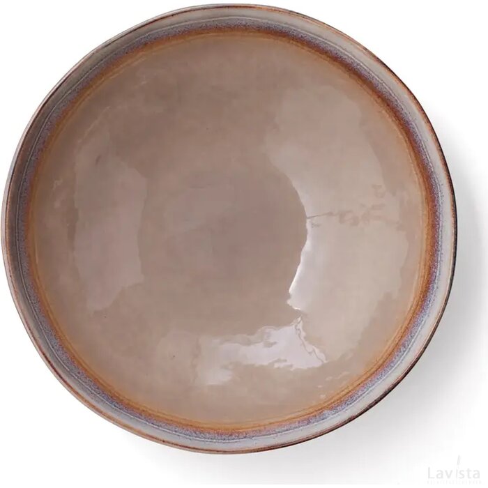 VINGA Nomimono diepe schaal 30 cm beige