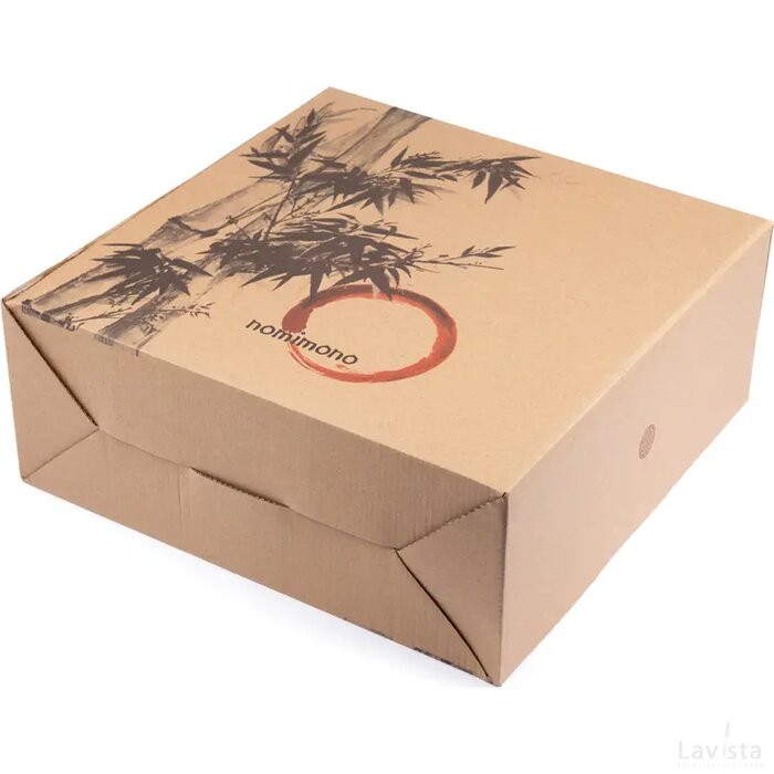 VINGA Nomimono diepe schaal 30 cm zwart