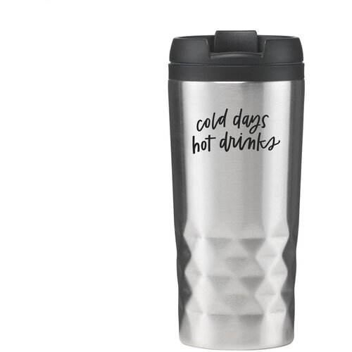 Graphic Mug Thermobeker Zilver
