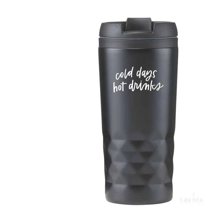Graphic Mug Thermobeker Zwart