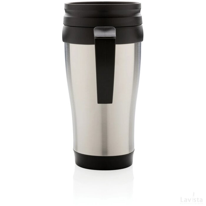 Roestvrijstalen mok zilver