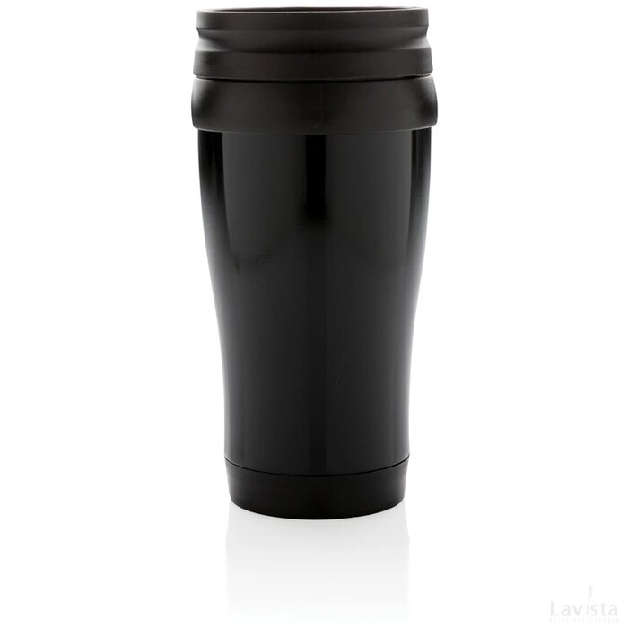 Roestvrijstalen mok zwart