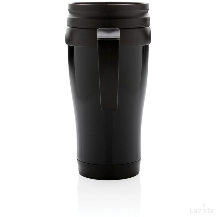 Roestvrijstalen mok zwart