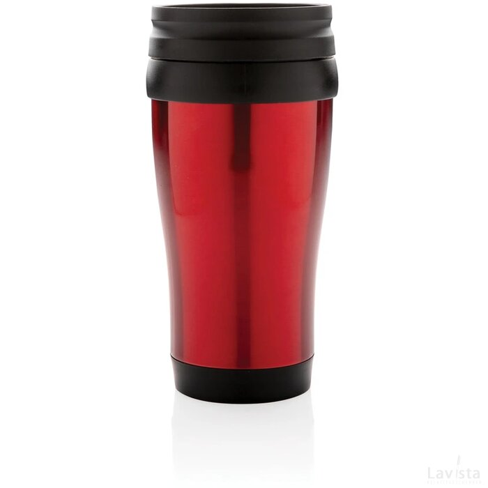 Roestvrijstalen mok rood