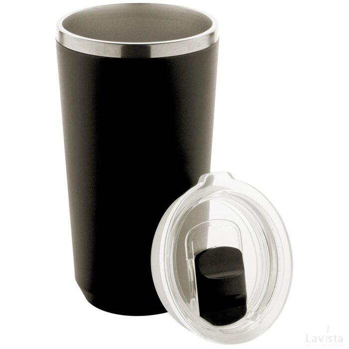 Lungogo Thermosbeker Zwart