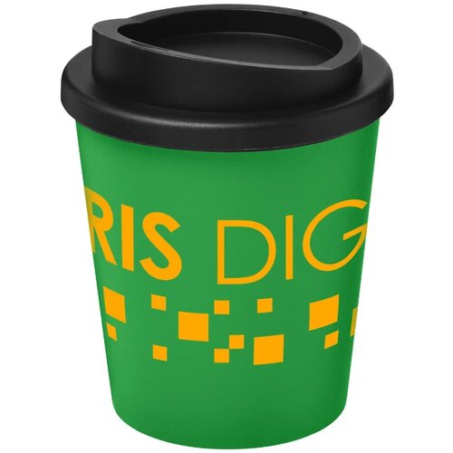 Americano® espresso 250 ml geïsoleerde beker Groen,Zwart Groen, Zwart Groen/Zwart