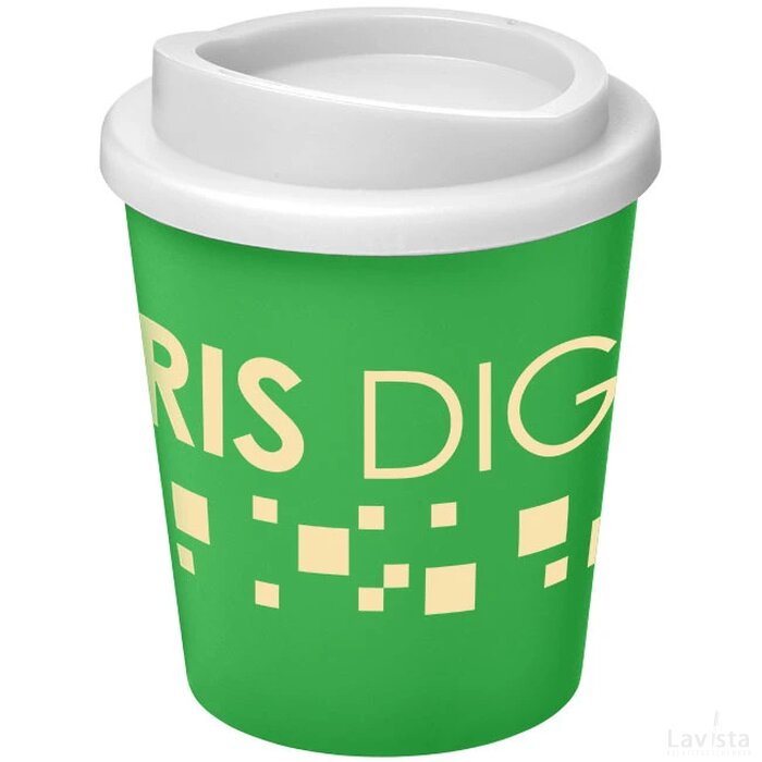 Americano® espresso 250 ml geïsoleerde beker Groen,Wit Groen, Wit Groen/Wit